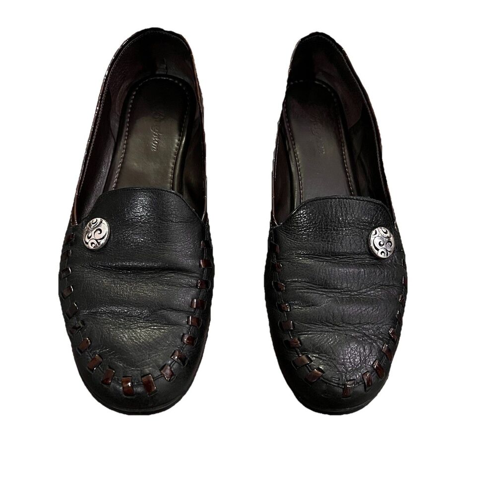 Brighton Women’s Leather Loafers 10M Moore
